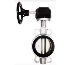 不锈钢对夹式涡轮蝶阀