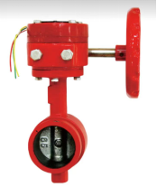 沟槽涡轮信号蝶阀